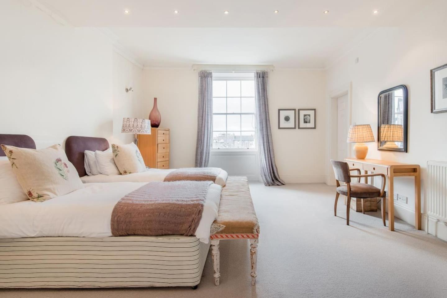 Super - Georgian Double Upper Flat With Castle Views In New Town Апартаменты